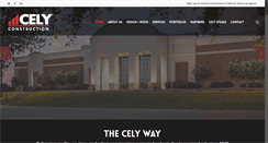 Desktop Screenshot of celyconstruction.com